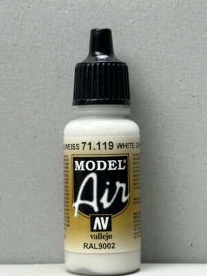 71119 White Grey RAL9002